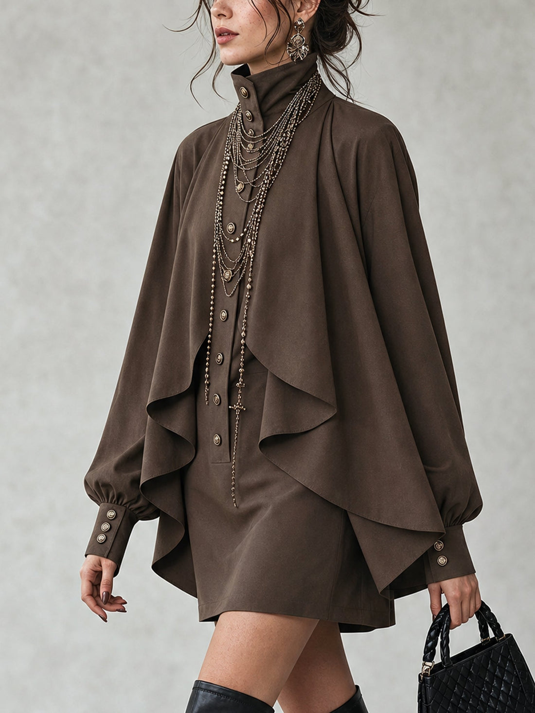 Gabriella – Vestido Chocolate