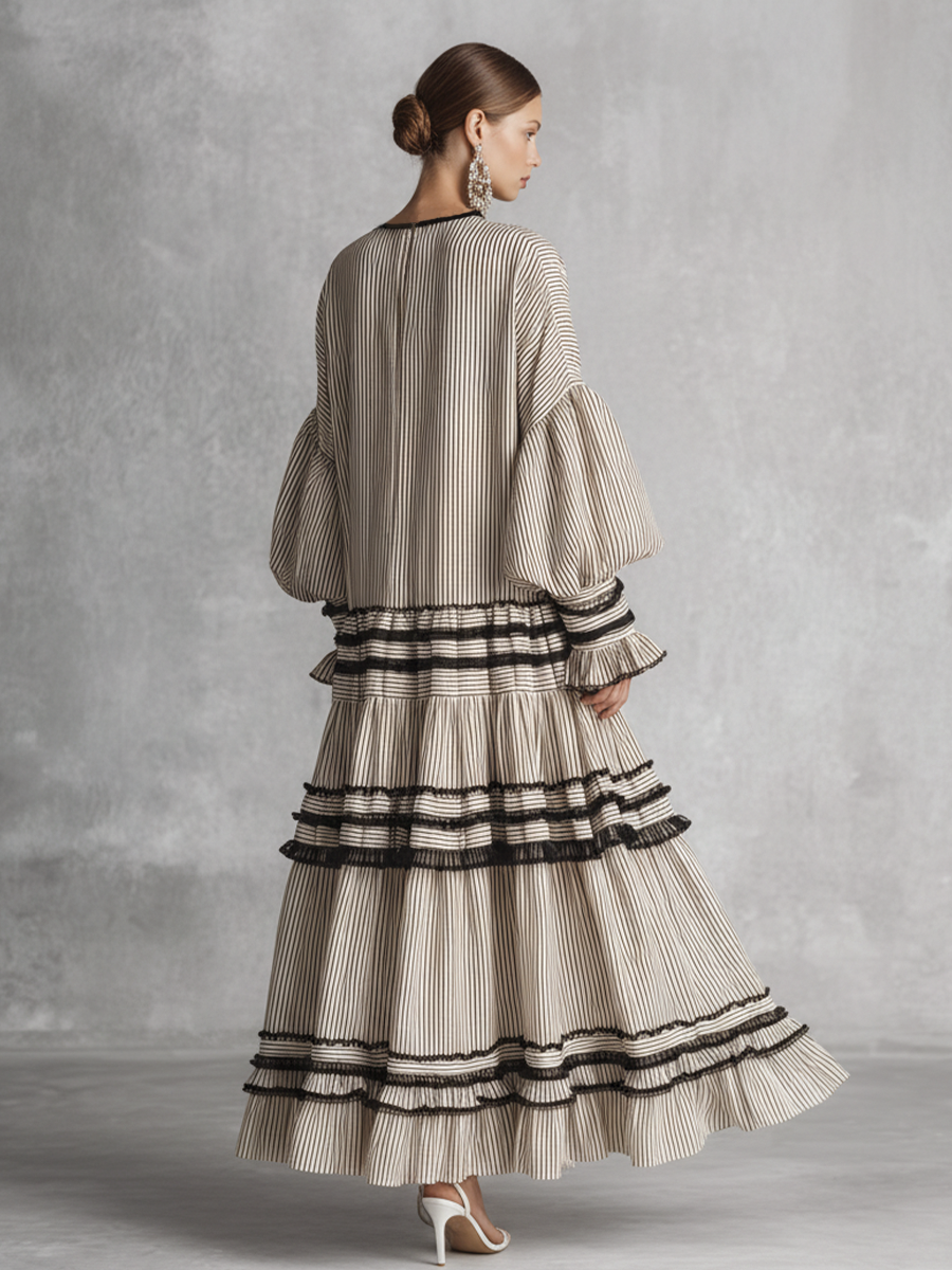 Monica – Vestido Capri Romántico