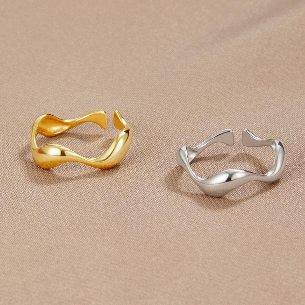 Ola – Anillo Oro 18 k