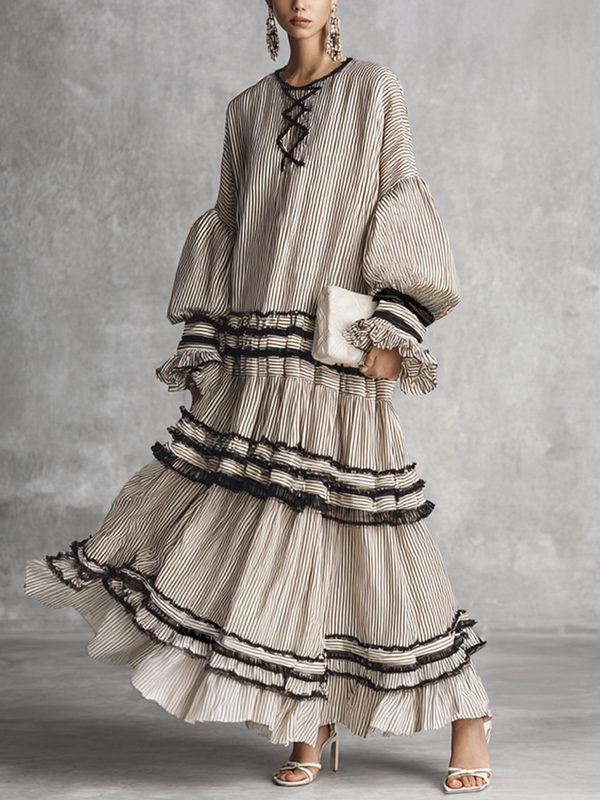 Monica – Vestido Capri Romántico