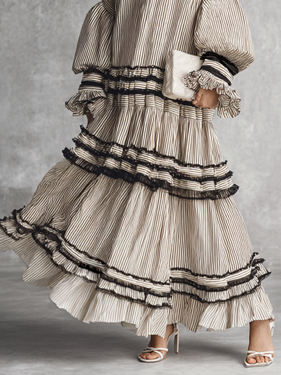 Monica – Vestido Capri Romántico