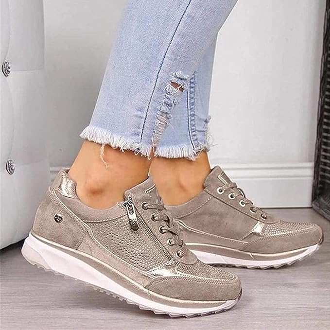 Martina – Zapatos Cómodos con Cremallera
