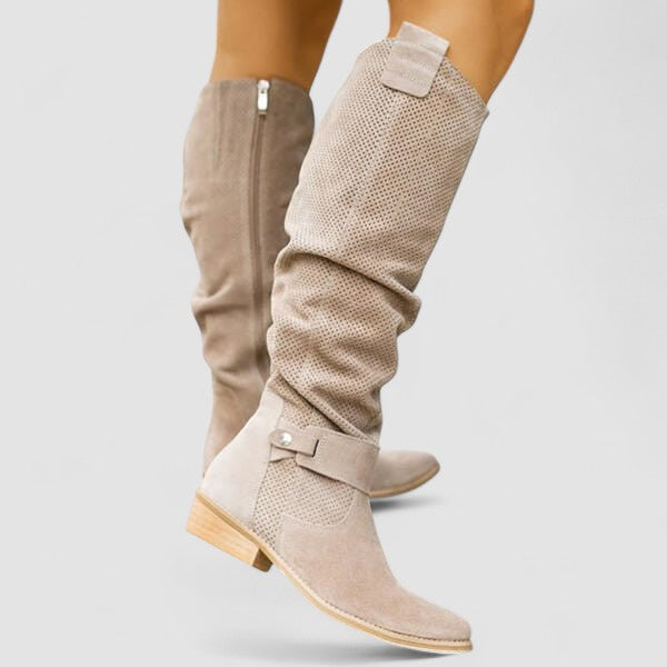 Sara – Botas Altas Camperas de Caña Suave