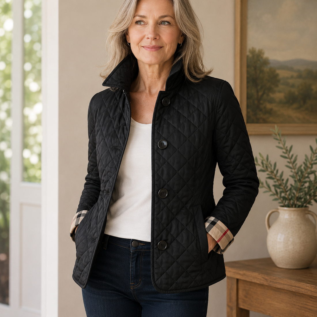 Cloe – Chaqueta Acolchada Entretiempo