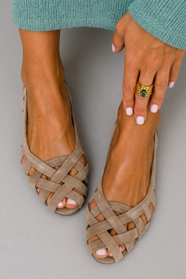 Caterina – Sandalias Trenzadas de Verano