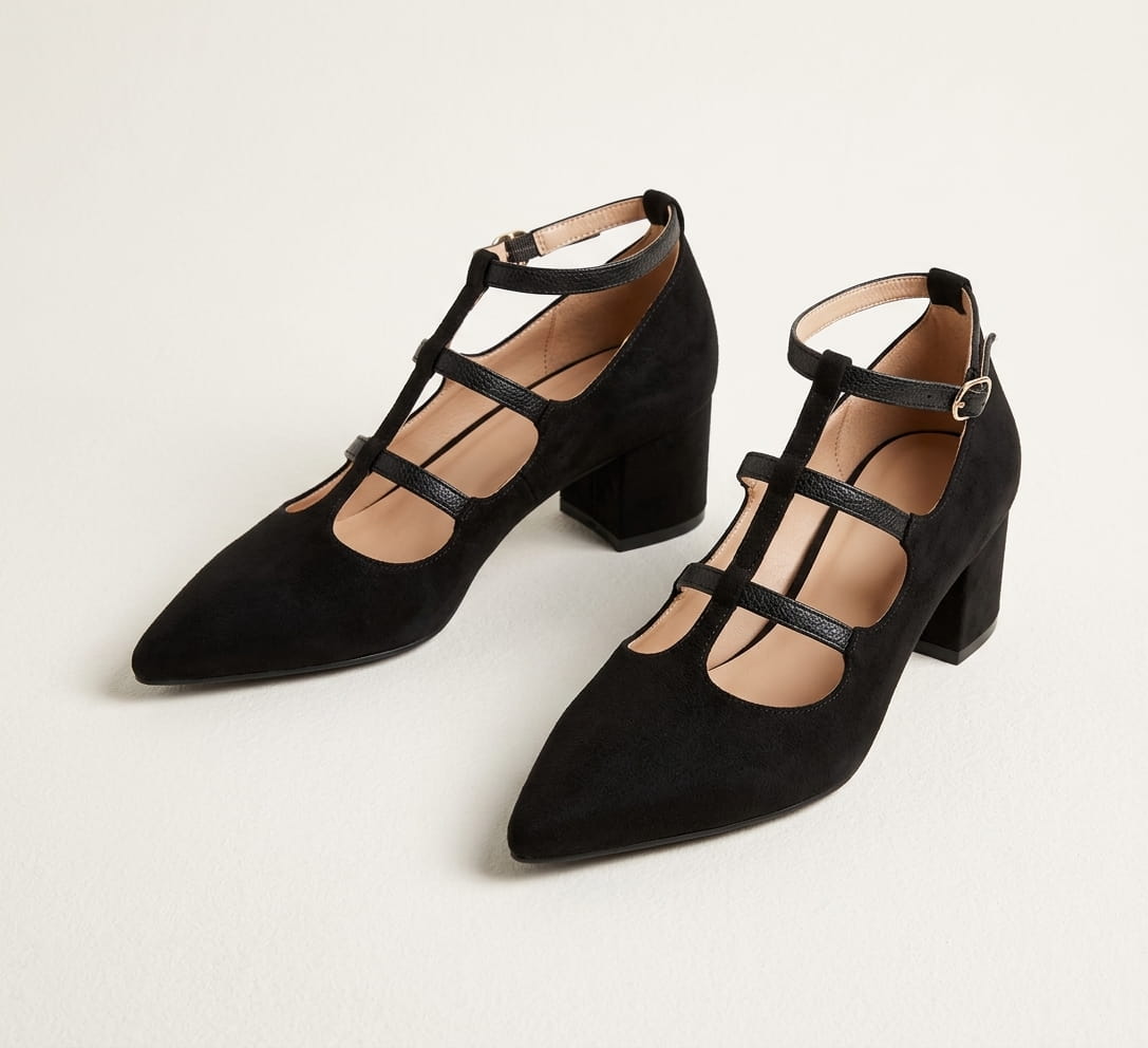 Giulia – Zapatos de Salón de Punta con Tiras