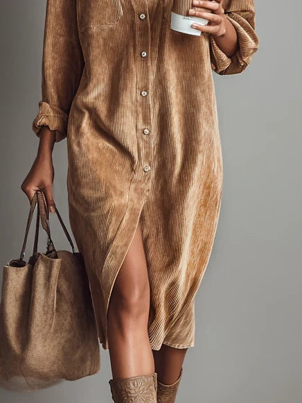 Rosaria – Vestido Camisero Midi