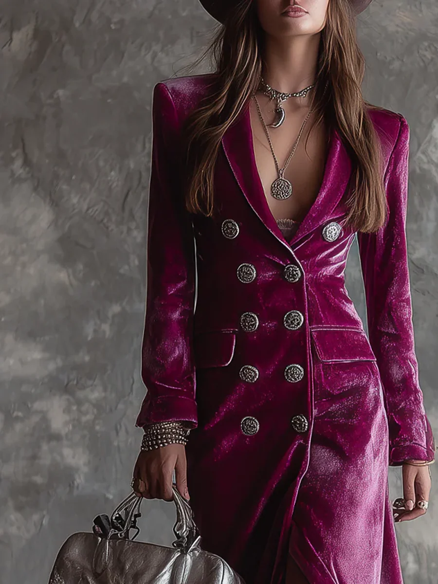 Nadia – Vestido Velvet Royale