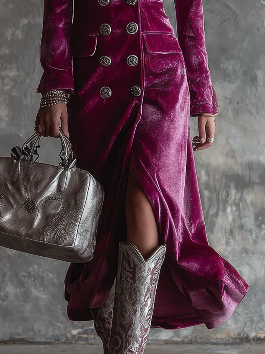Nadia – Vestido Velvet Royale