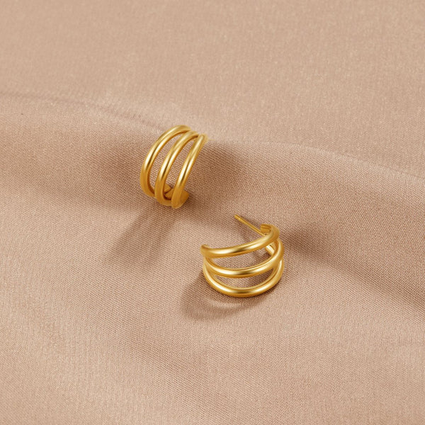 Anaya – Aros Triples Dorados