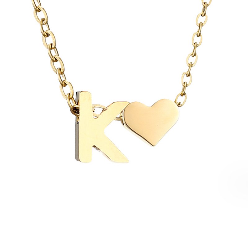 Forever Love – Collar con Inicial Dorado