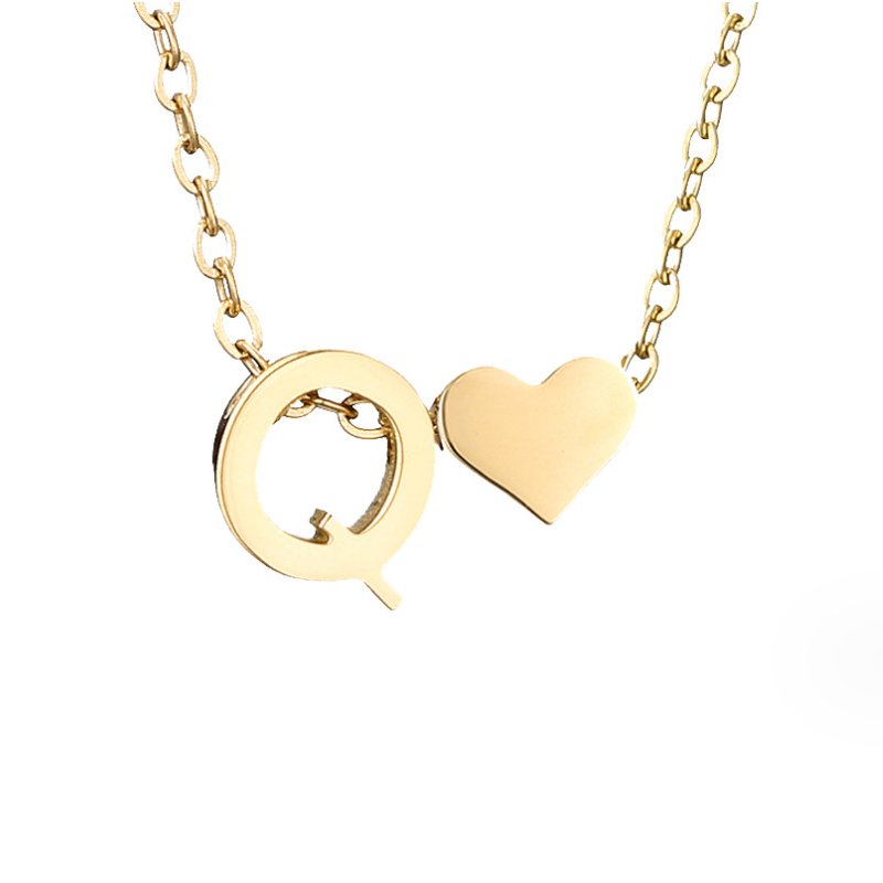 Forever Love – Collar con Inicial Dorado