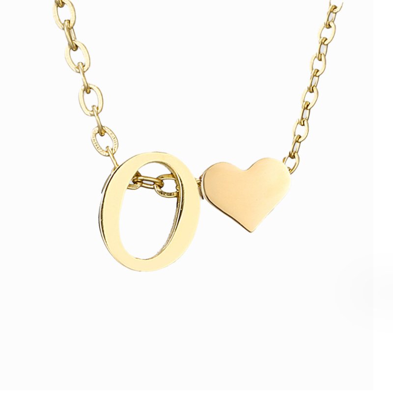 Forever Love – Collar con Inicial Dorado