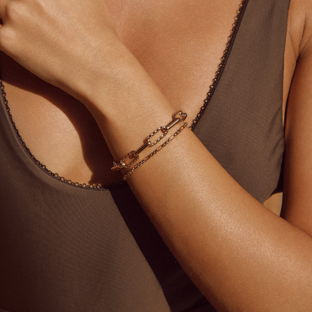 Jihan – Pulsera de Cadena Gruesa