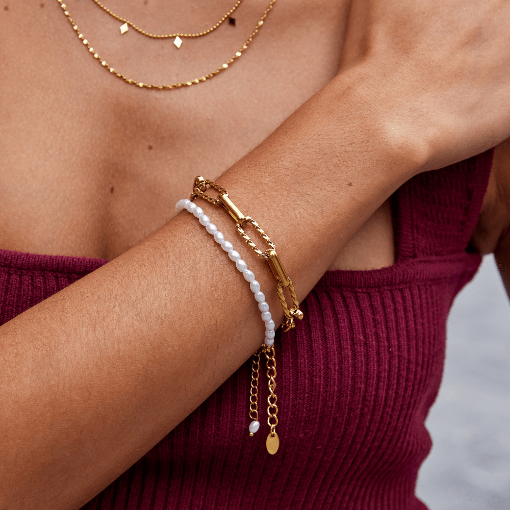 Jihan – Pulsera de Cadena Gruesa
