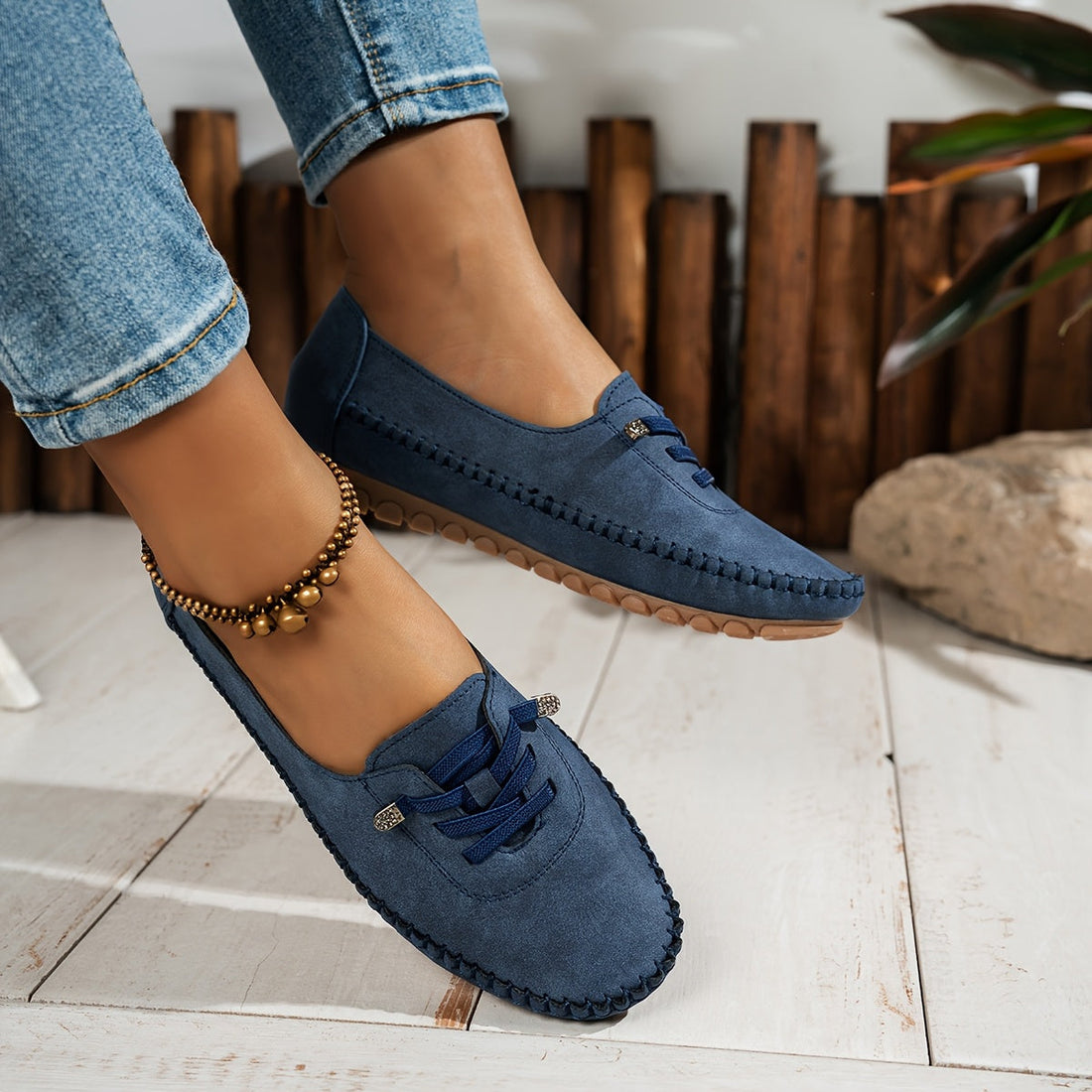 Eliana – Mocasines Suaves para Pies Sensibles
