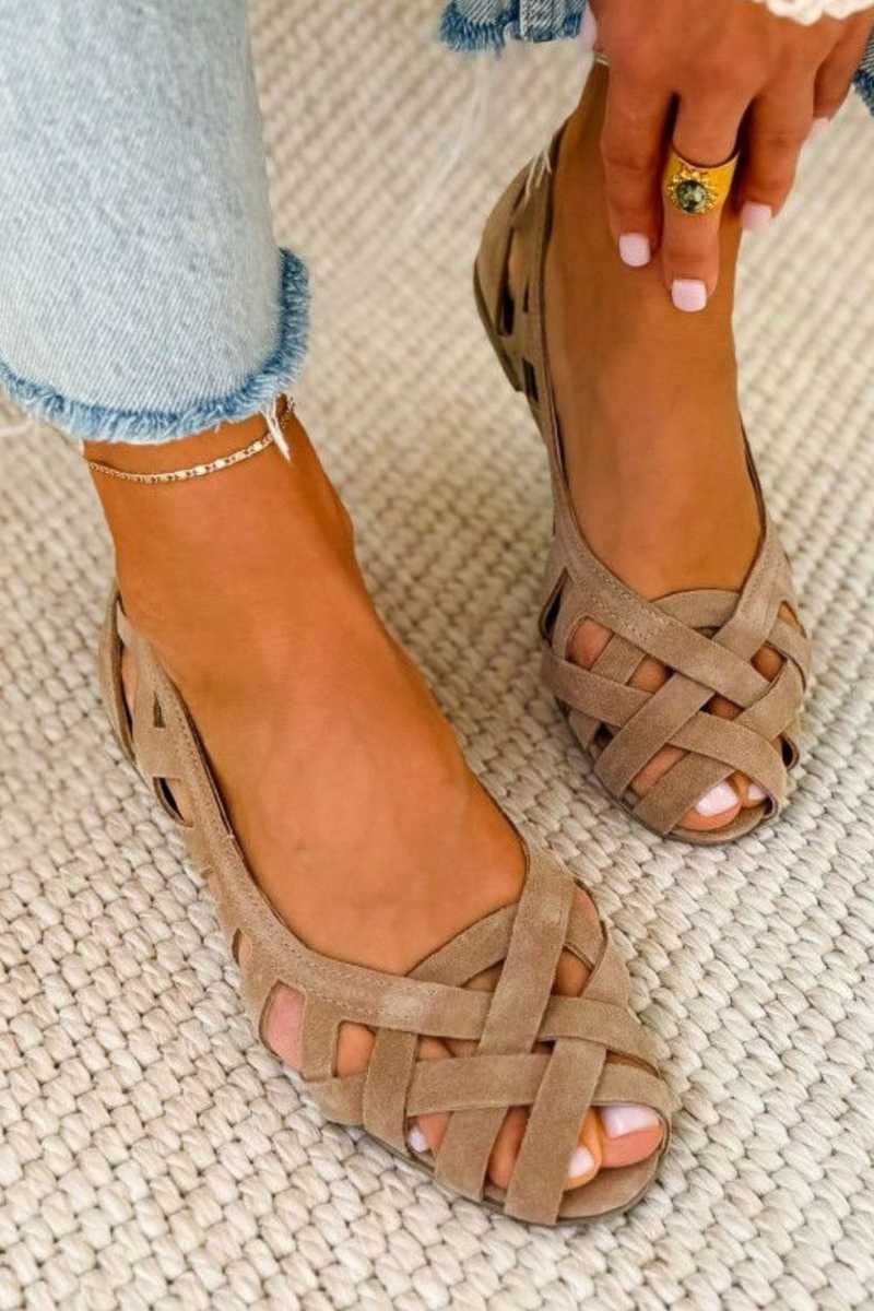 Caterina – Sandalias Trenzadas de Verano