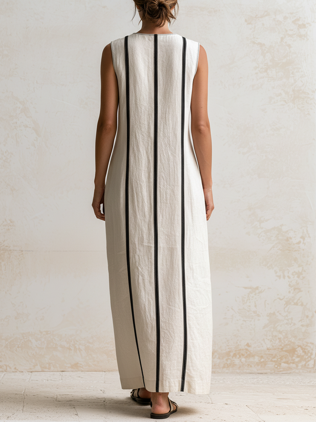 Luana – Vestido Mar Elegante