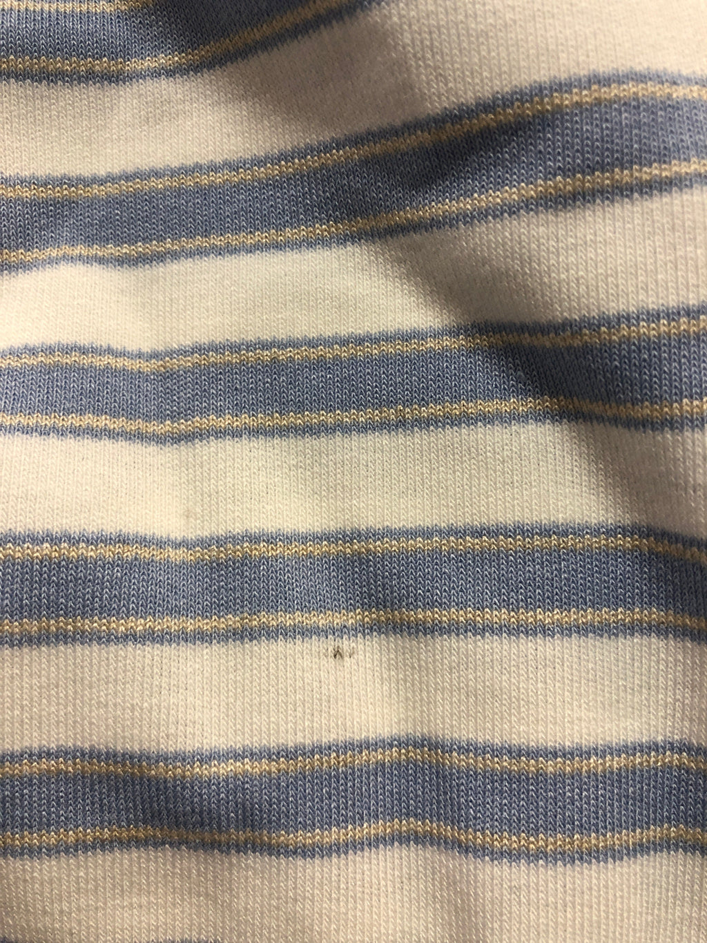 B-Ware 819. Streifen Longsleeve - Blau/Weiß