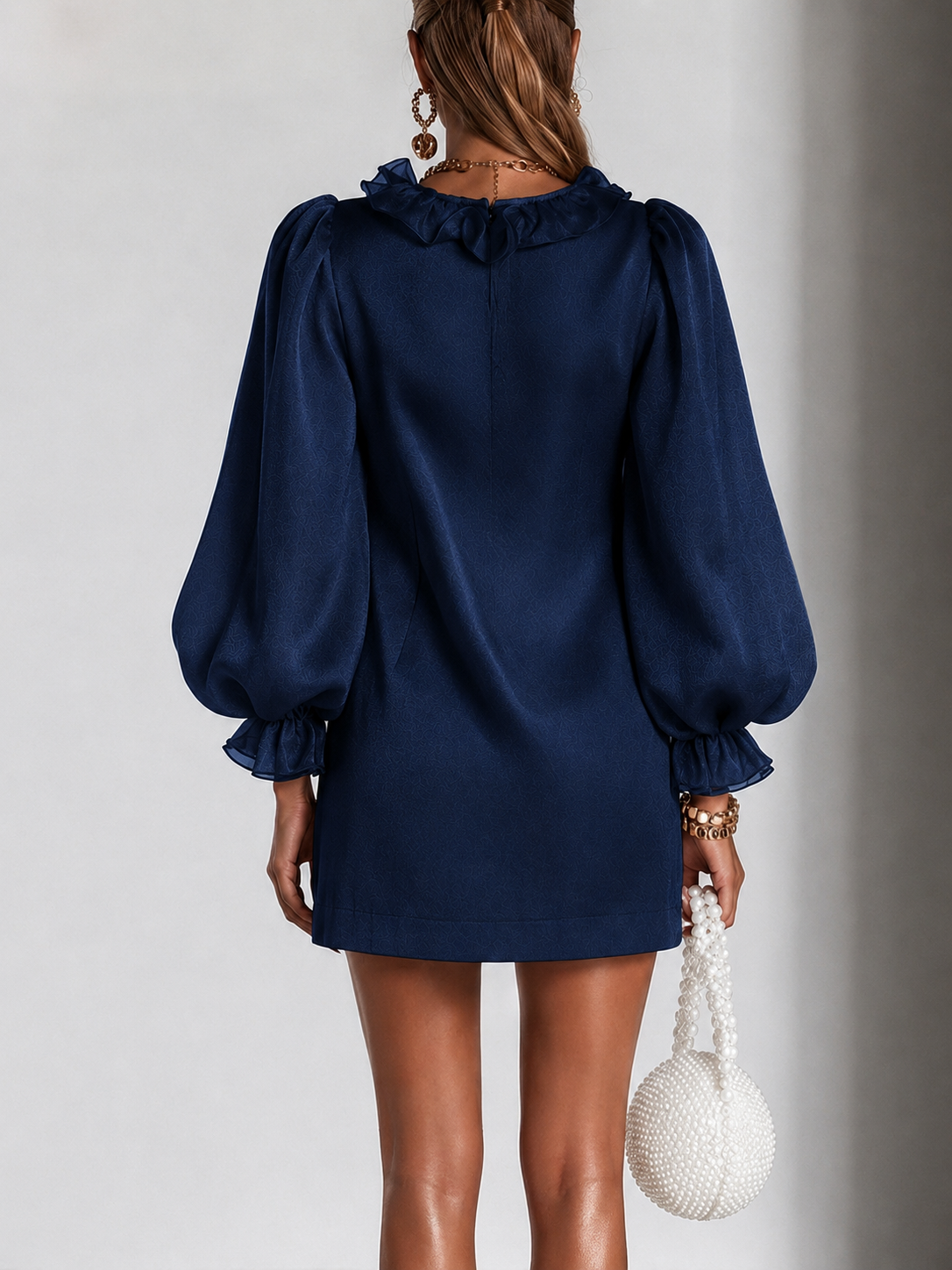 Roberta – Vestido Mini Volante