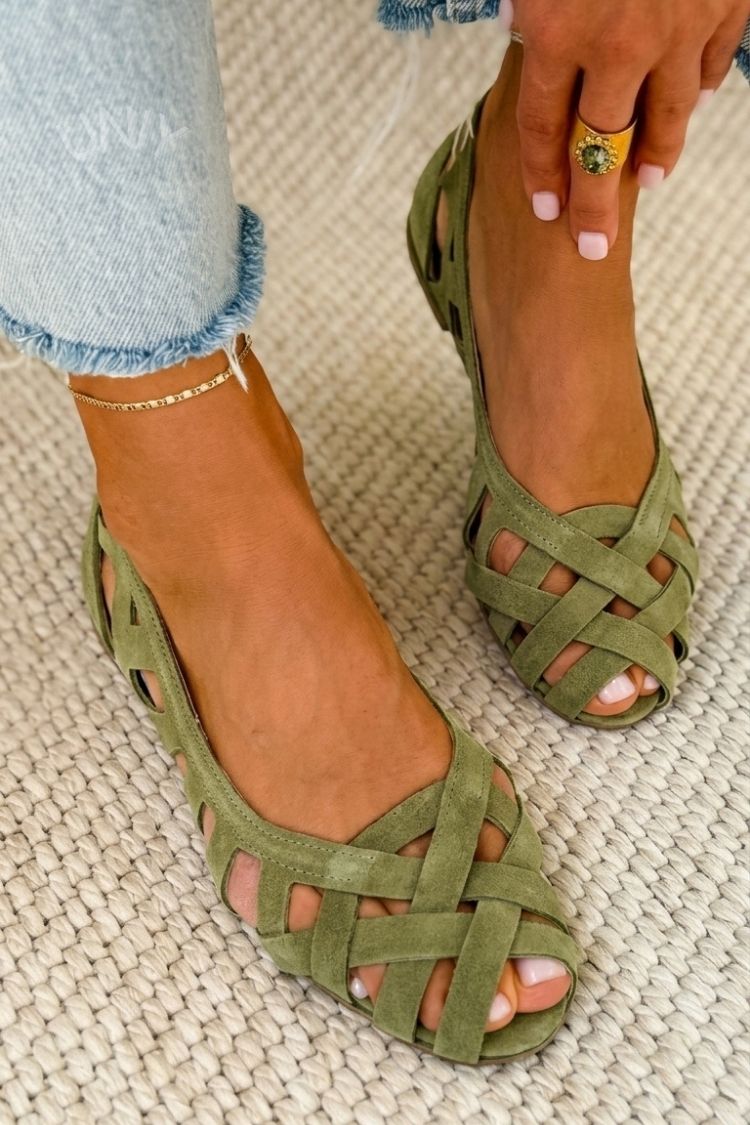 Caterina – Sandalias Trenzadas de Verano