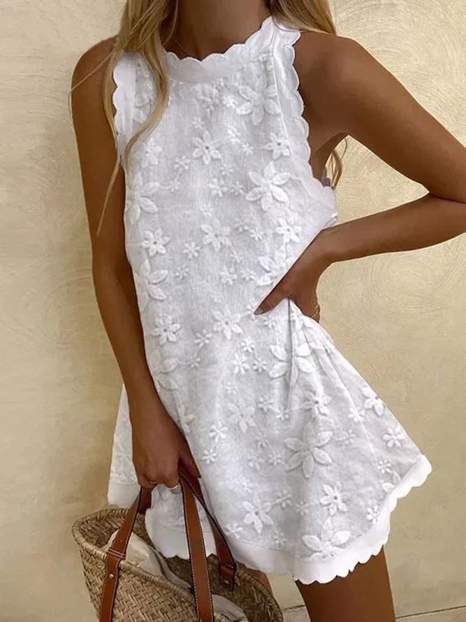 Mara – Vestido Corto Mediterráneo