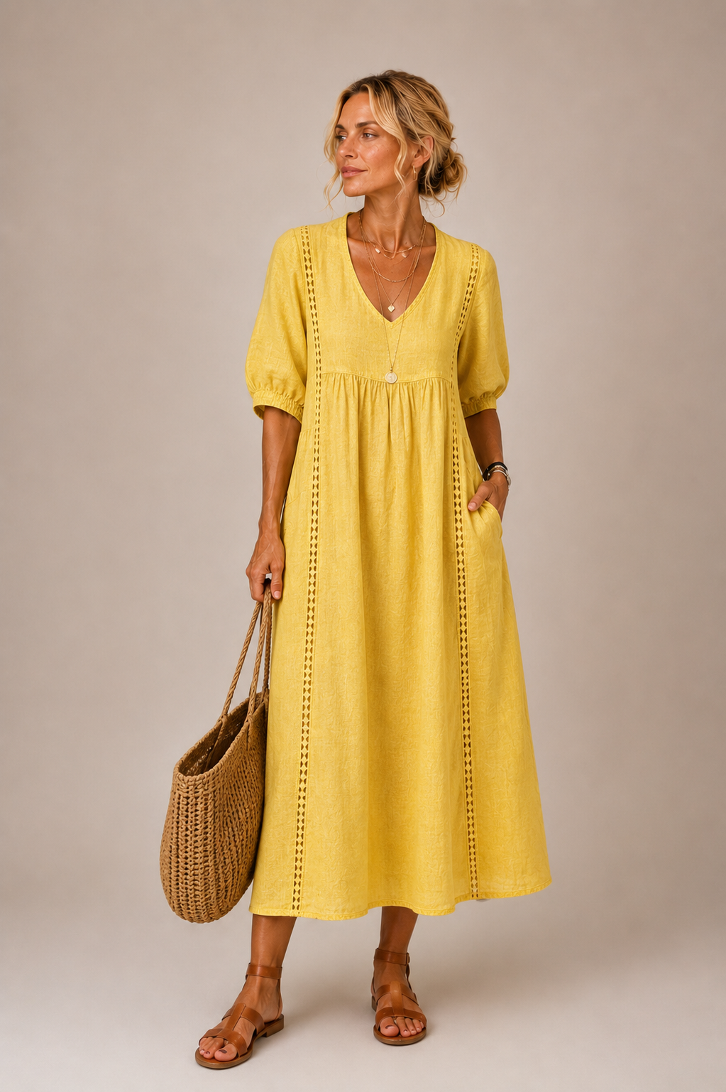 Simonetta – Vestido Brisa de Verano