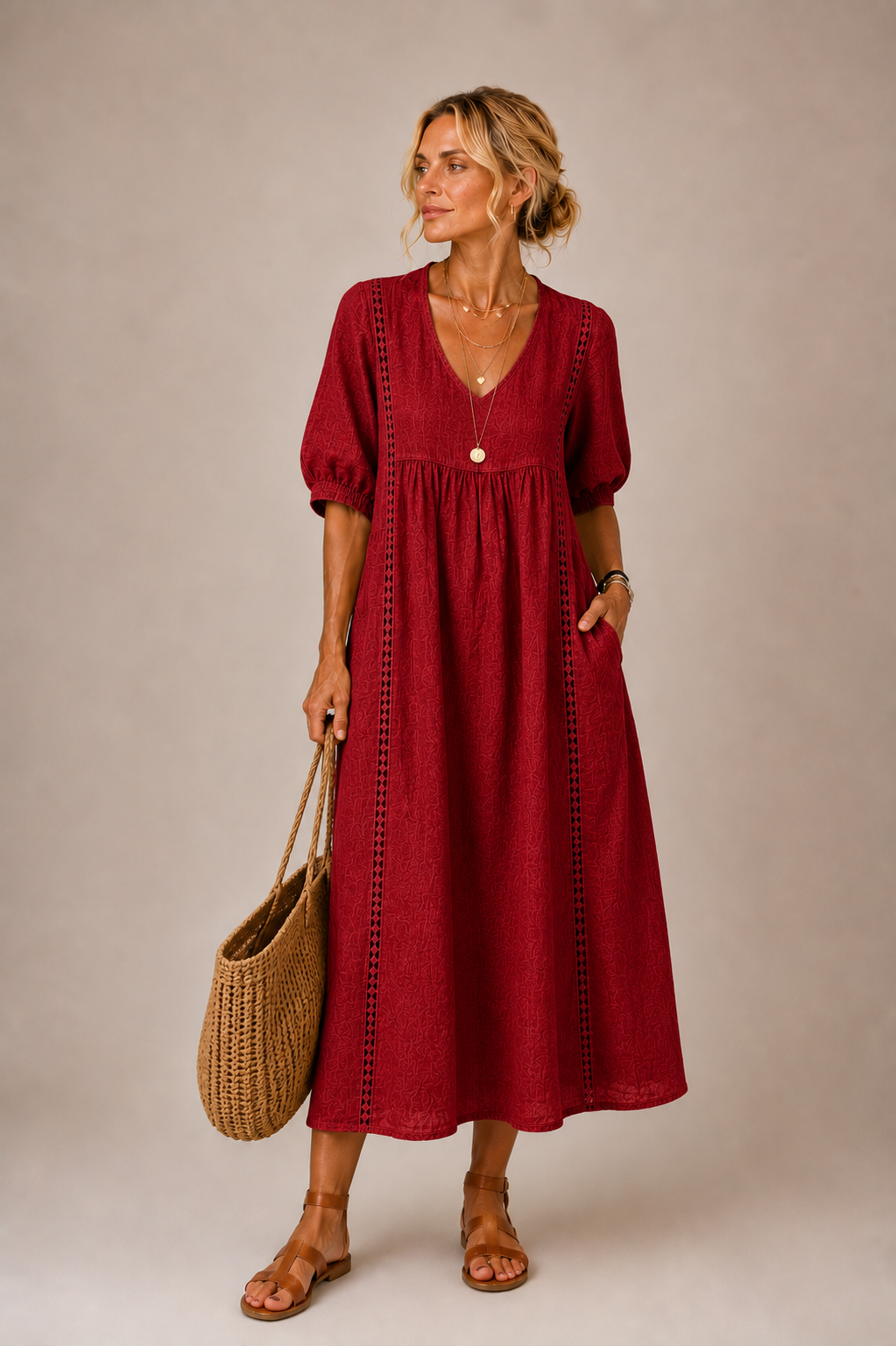 Simonetta – Vestido Brisa de Verano