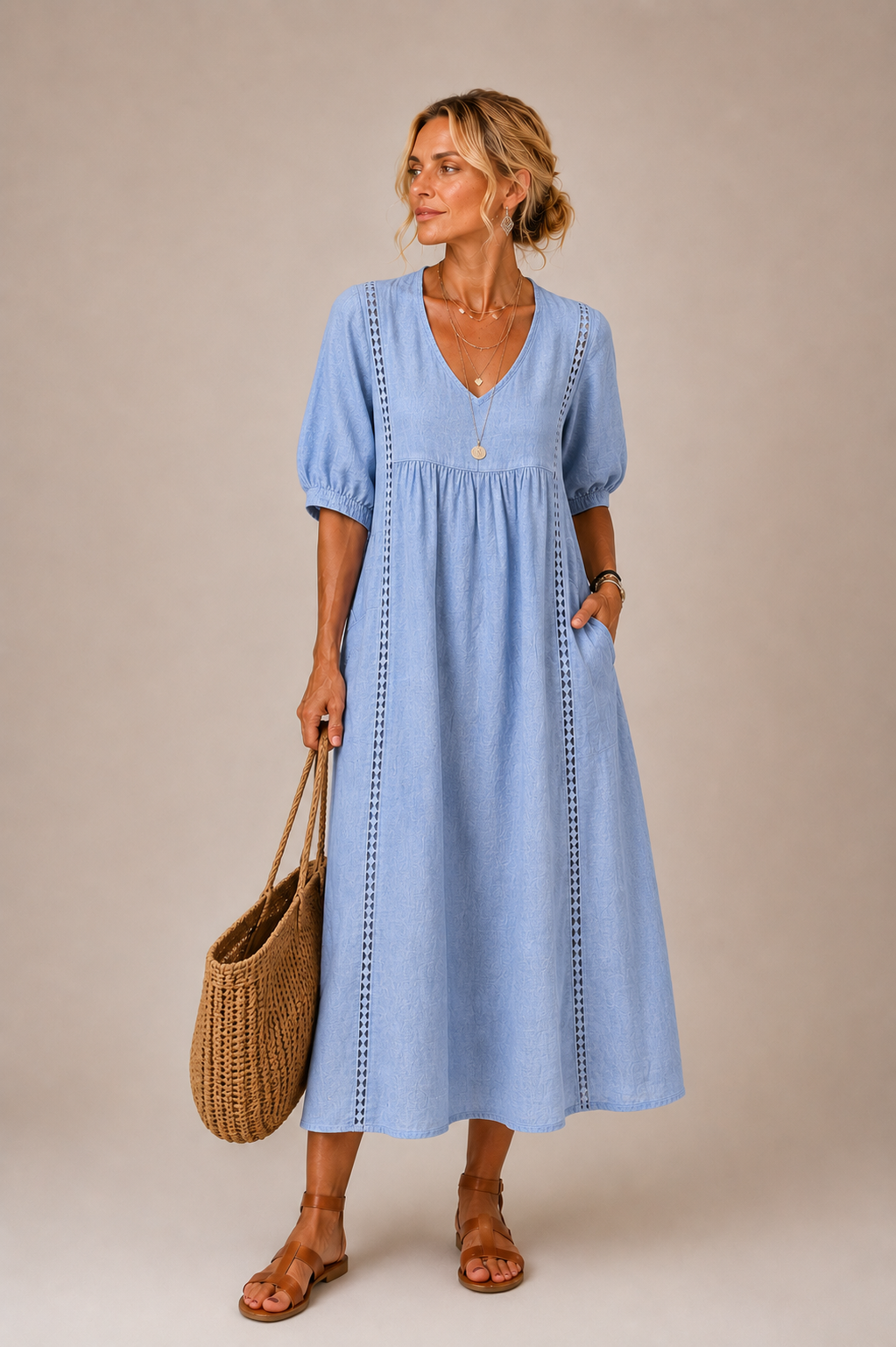 Simonetta – Vestido Brisa de Verano