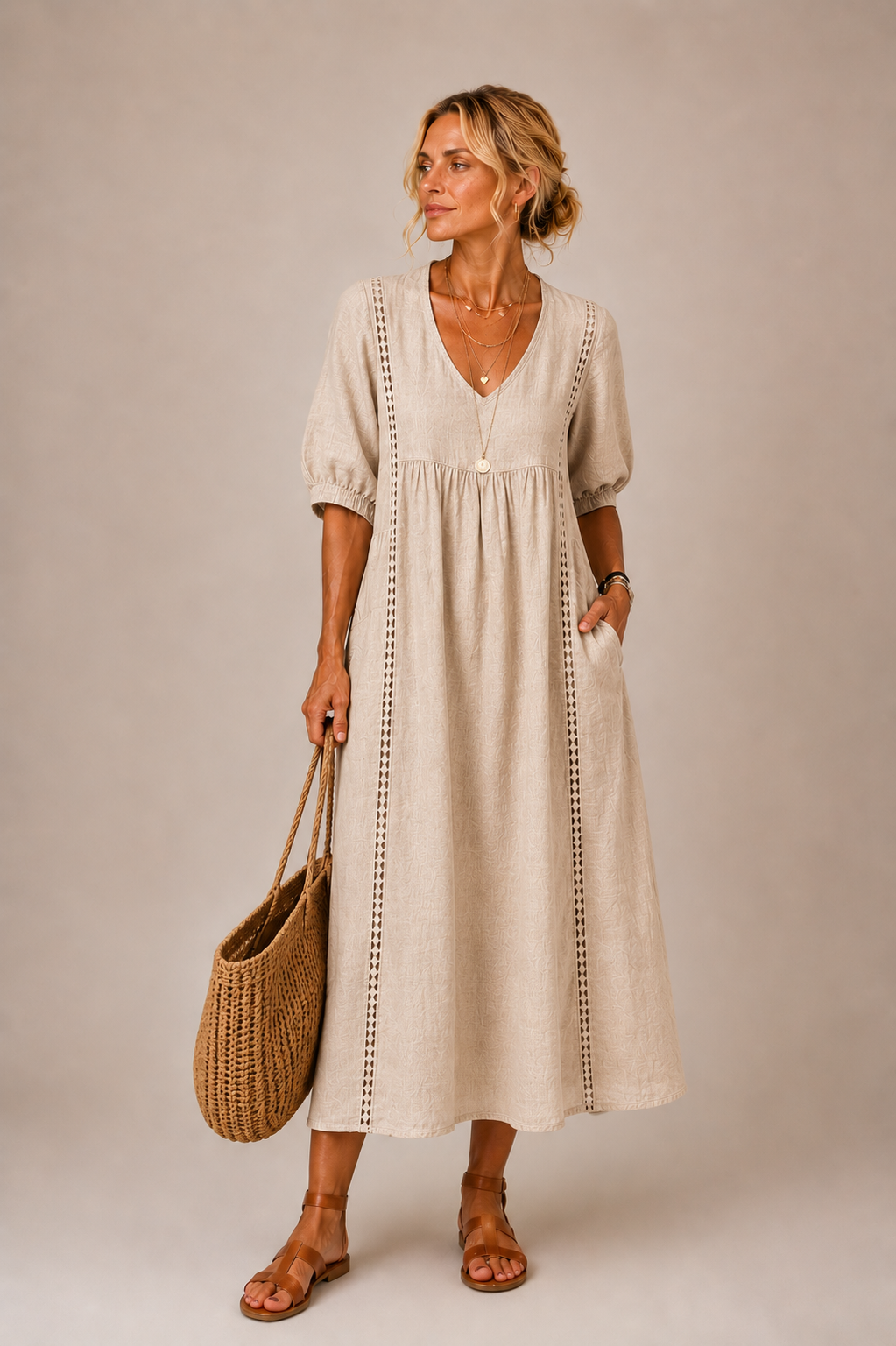 Simonetta – Vestido Brisa de Verano