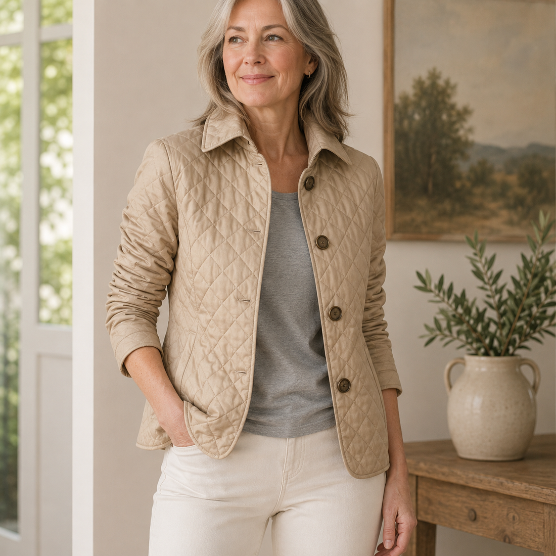 Cloe – Chaqueta Acolchada Entretiempo