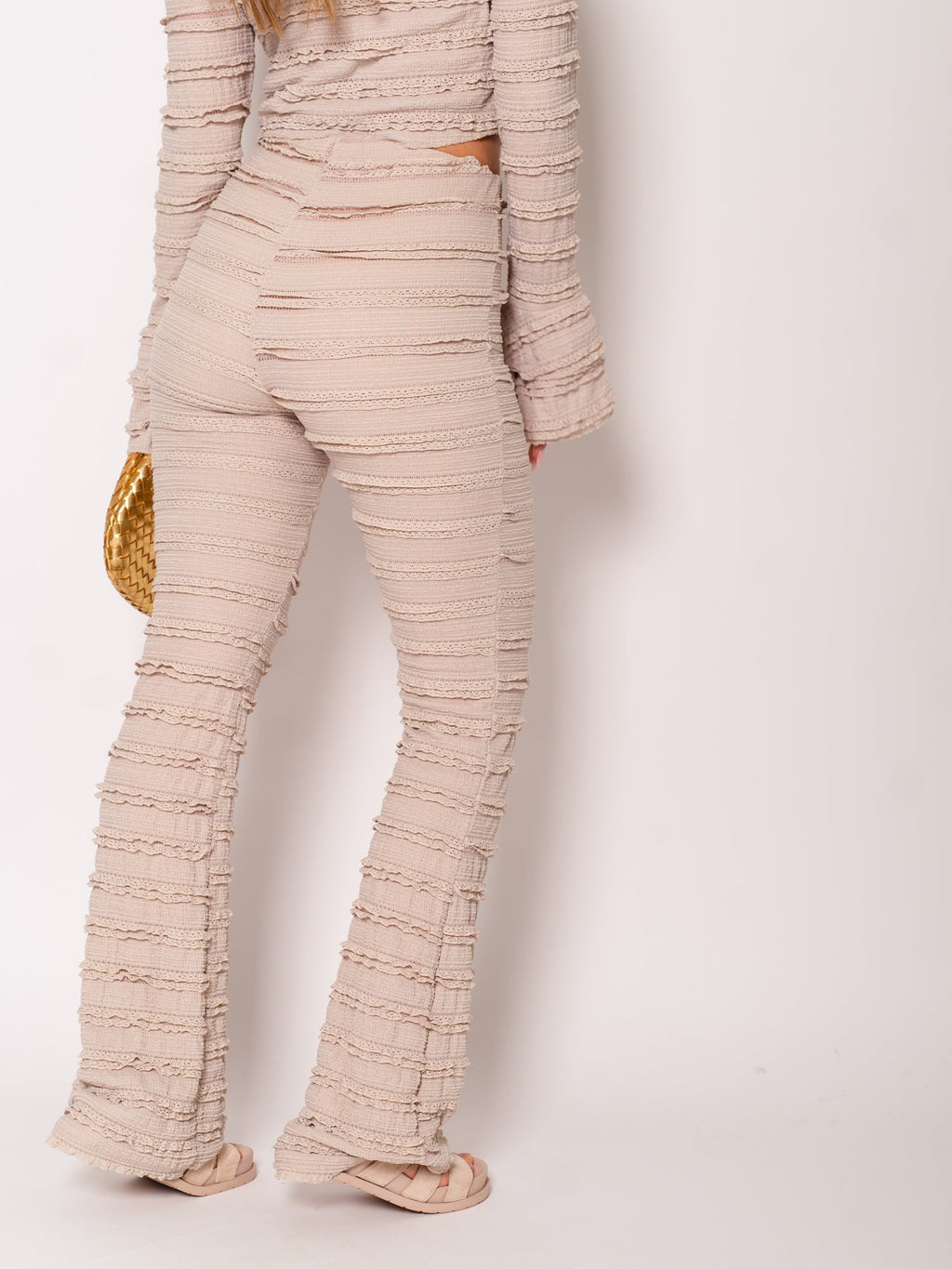 Carry Spitzen Hose - Beige