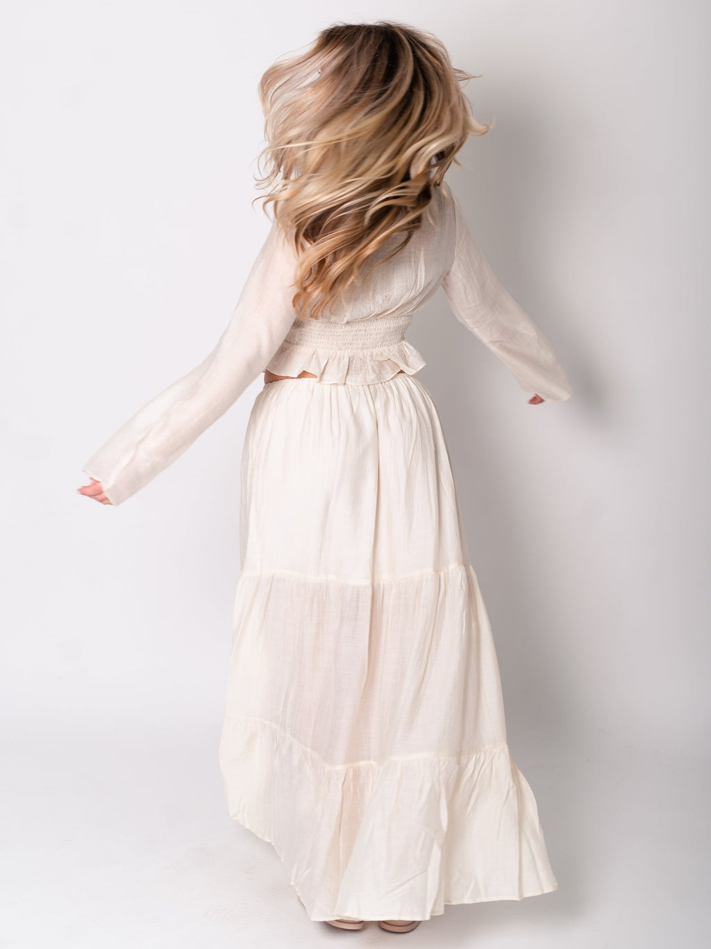 Indra Maxi Rock - Creme