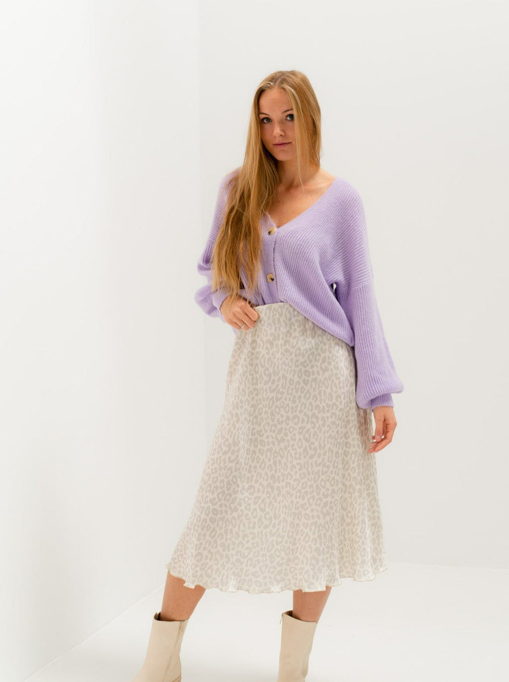 Leo Midi Rock - Creme