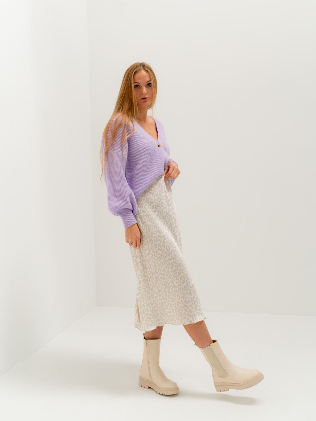 Leo Midi Rock - Creme