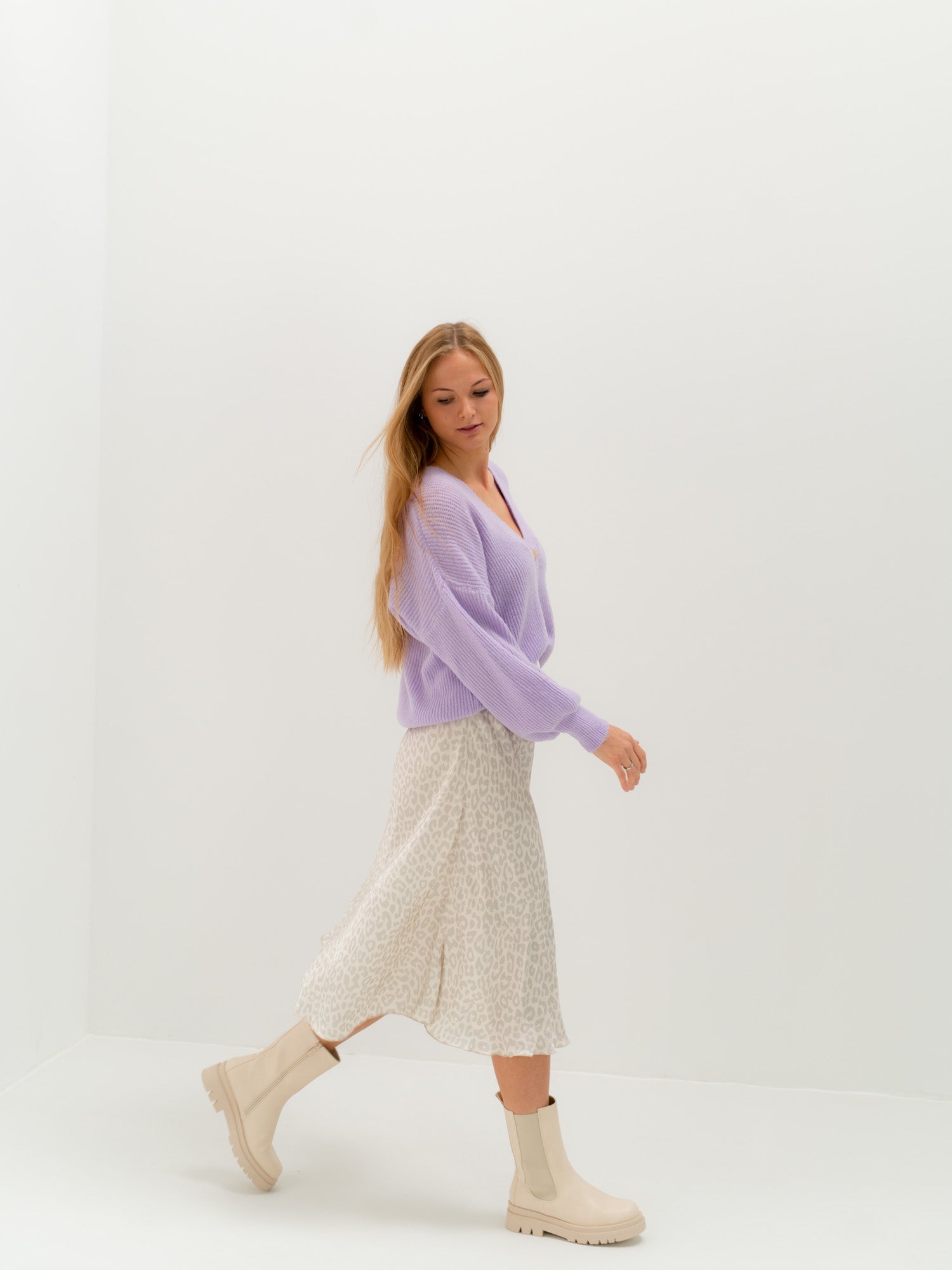 Leo Midi Rock - Creme