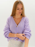 NINA Strickjacke - Flieder