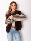 Teddy Fleece Weste - Espresso