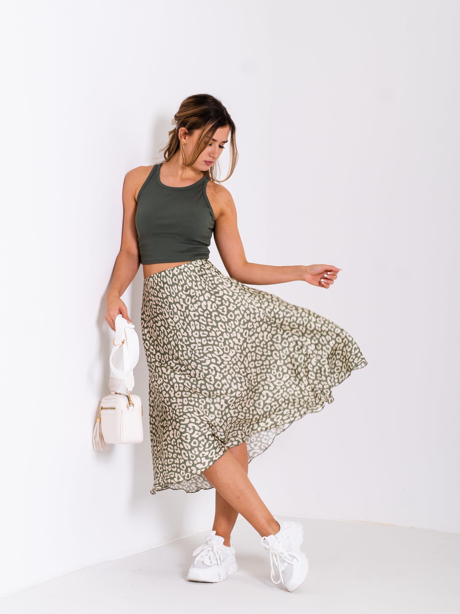 Leo Midi Rock - Olive