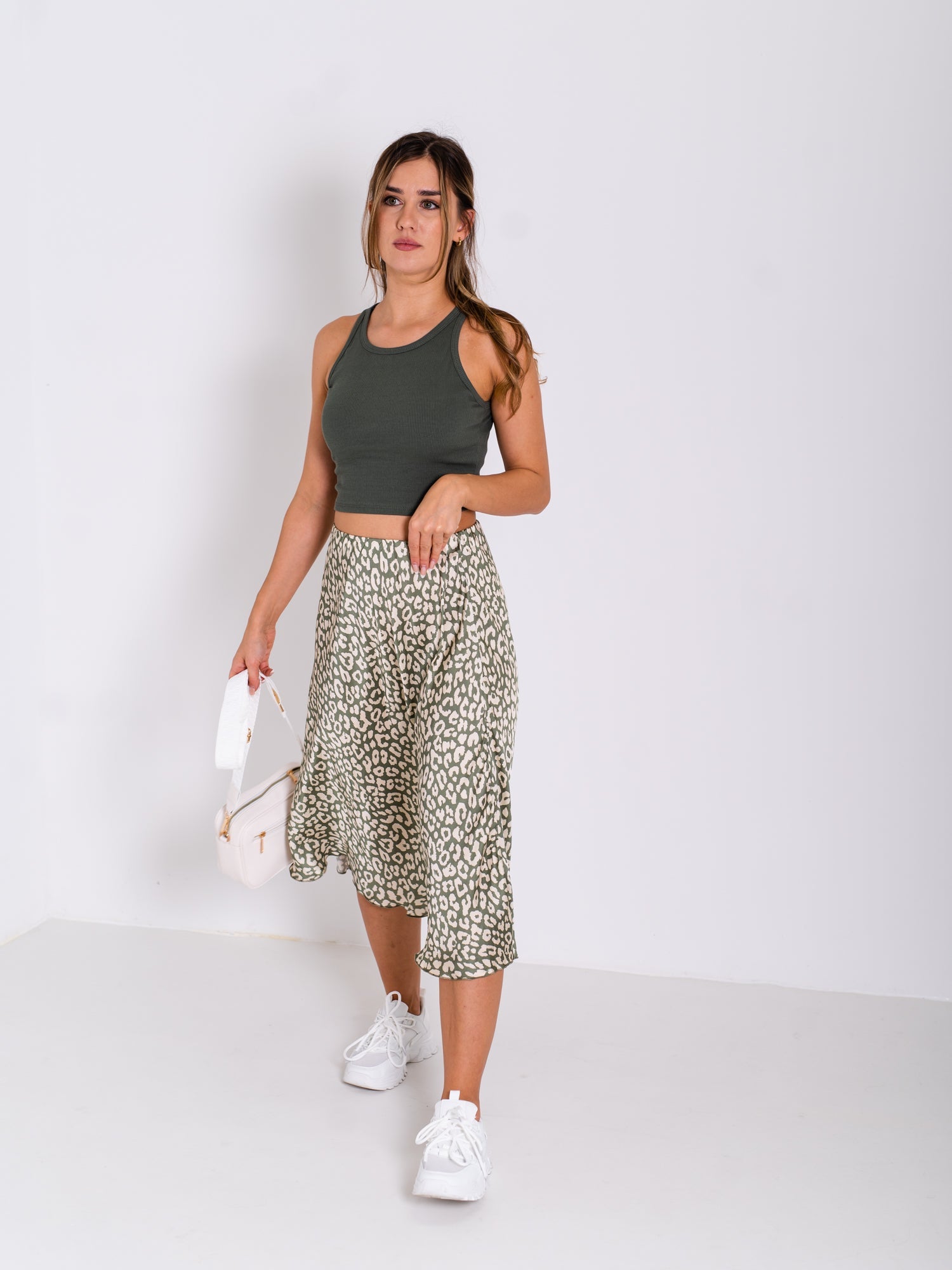 Leo Midi Rock - Olive