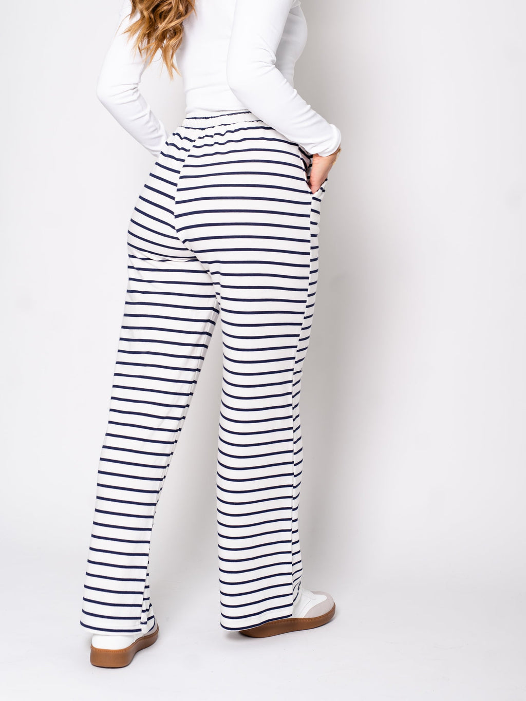Stripes Hose - Weiß/Schwarz