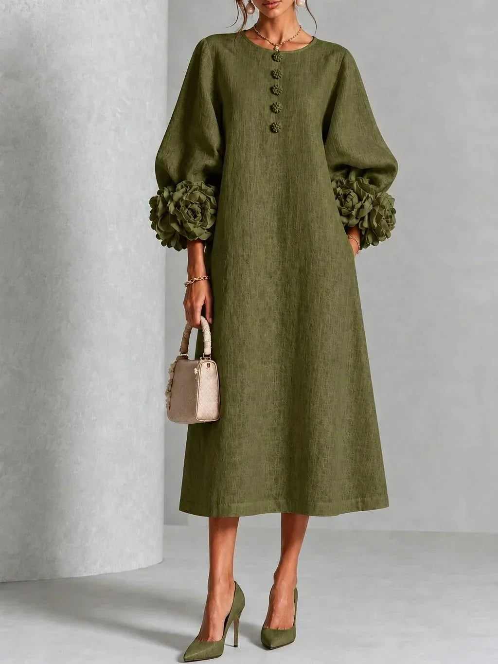 Florencia – Vestido Midi Romántico