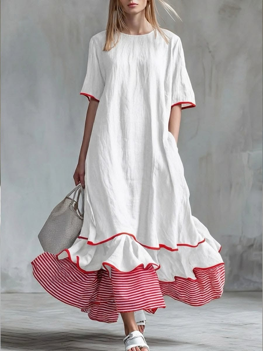 Simona – Vestido Positano Blanco