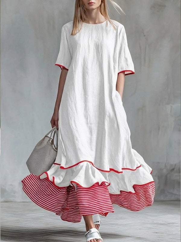 Simona – Vestido Positano Blanco