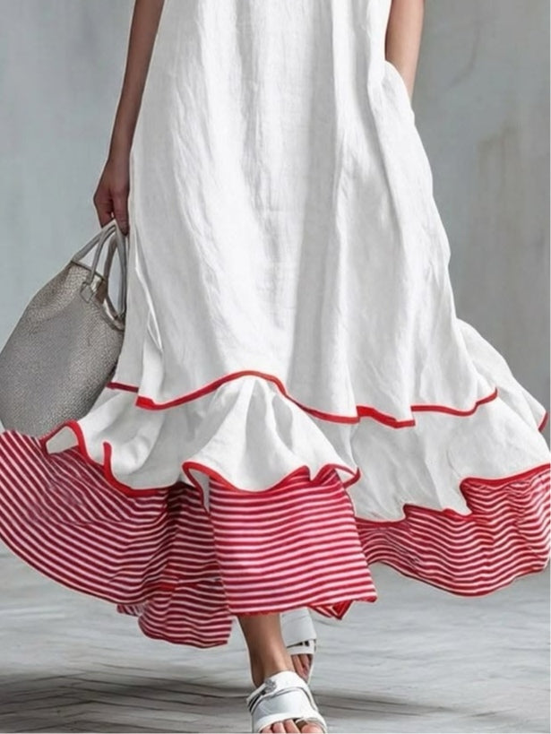 Simona – Vestido Positano Blanco