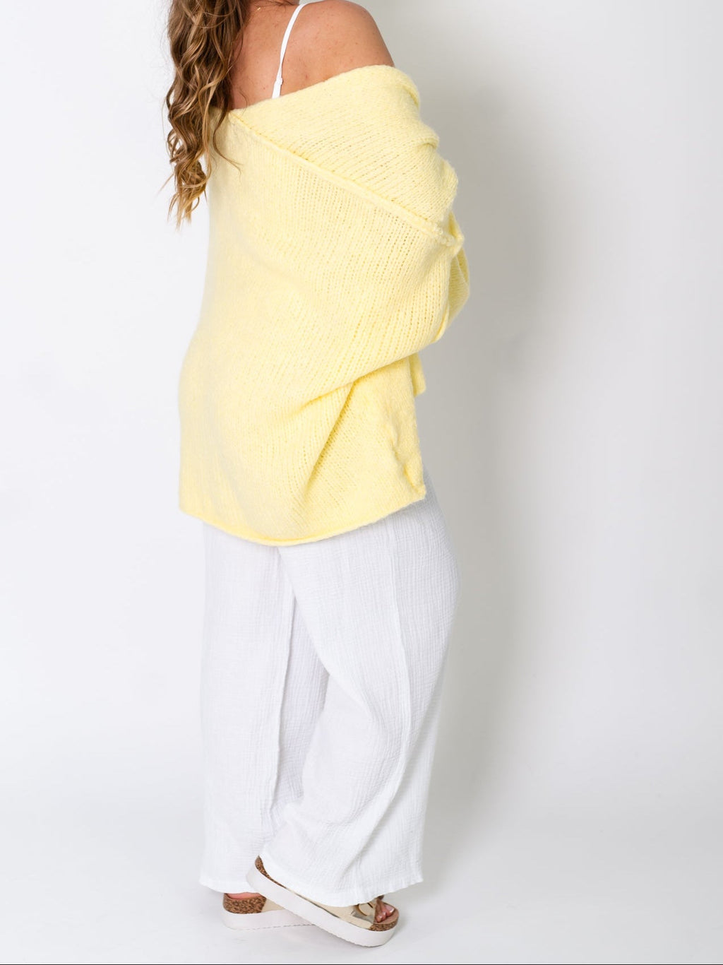 Tammy Strickjacke - Zitronengelb