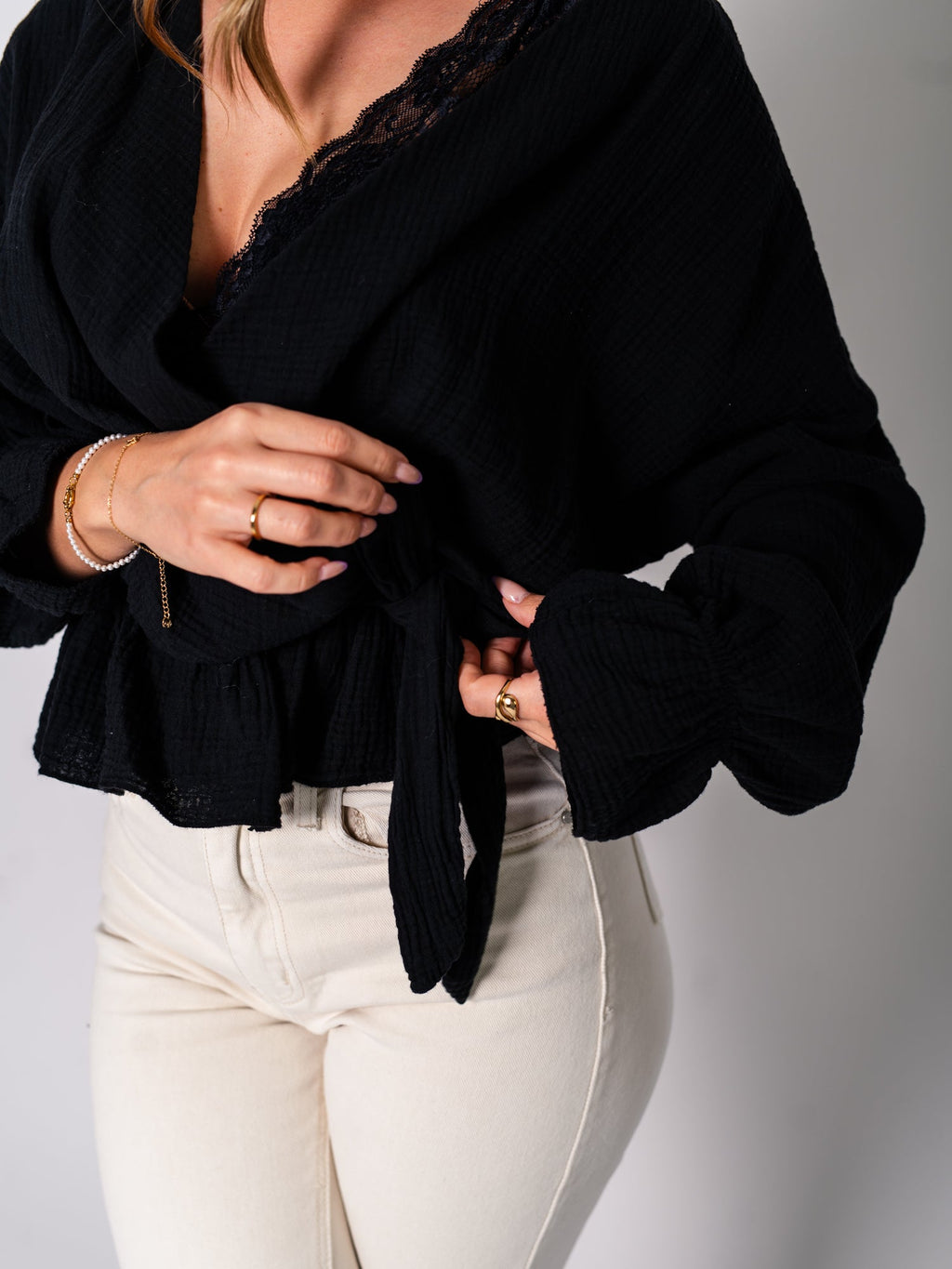 Fairy Bluse - Schwarz