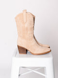 B-Ware 788. Kate Western Stiefel - Beige Größe 42