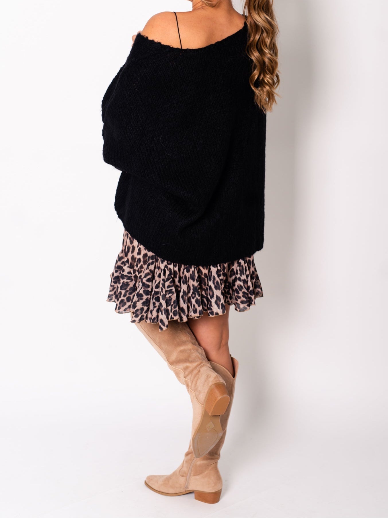 Tammy Strickjacke - Schwarz
