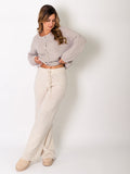 Hanni Soft Strickjacke - Greige